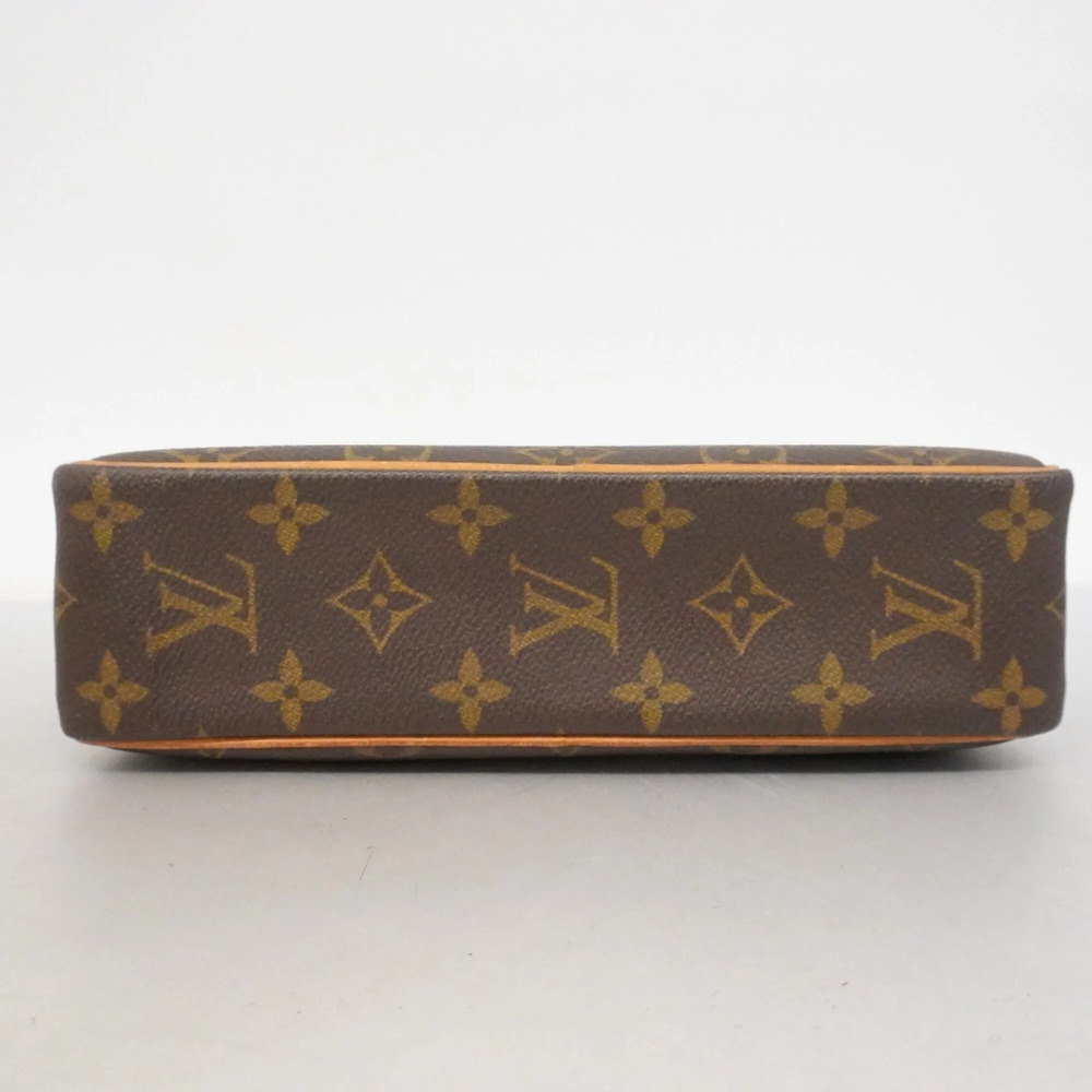 LOUIS VUITTON Authentic Brown Monogram Clutch Bag - Picture 3 of 12
